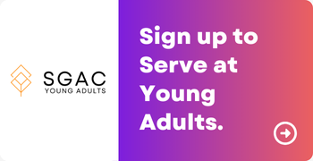 Sign up to Serve at Young Adults - Icon