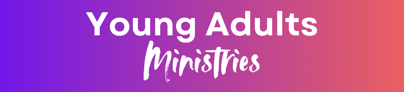 Young Adults Ministries Header