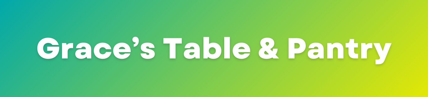 Grace's Table Header